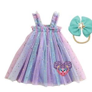 Abby Cadabby Dress Sesame Street Outfit First Birthday Elmo Clothes